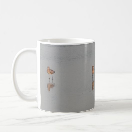 Beach Nature Foto Florida Birds Ozean Foto Niedlic Kaffeetasse (Links)