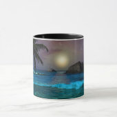 Beach Night mit dem Text Tasse (Zentrum)
