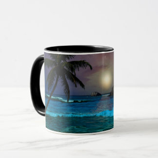 Beach Night mit dem Text Tasse