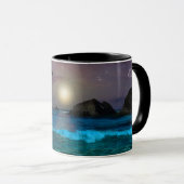 Beach Night mit dem Text Tasse (VorderseiteRechts)