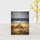 Beach-Note-Karte Karte (Gelbe Blume)