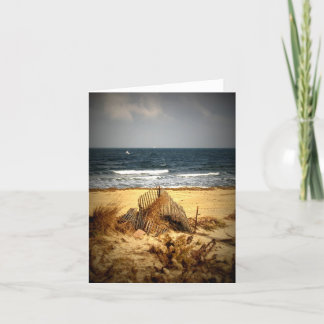 Beach-Note-Karte Karte