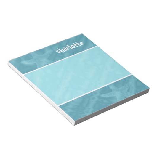 Beach Notepad Notizblock (angewinkelt)