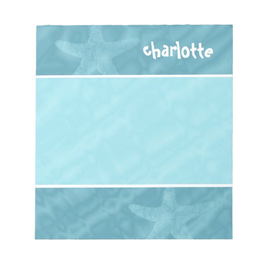 Beach Notepad Notizblock (Vorderseite)