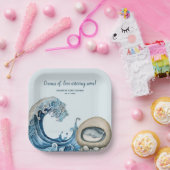 Beach Ocean Babydusche Pappteller (Party)