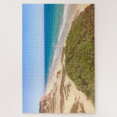 Beach Ocean Blue Sky Landscape Tropical Jigsaw Puzzle (Vertikal)