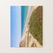 Beach Ocean Blue Sky Landscape Tropical Jigsaw Puzzle (Vertikal)