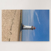 Beach Ocean Blue Sky Landscape Tropical Jigsaw Puzzle (Horizontal)