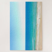 Beach Ocean Blue Sky Landscape Tropical Jigsaw Puzzle (Vertikal)