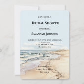 Beach Ocean Brautparty Einladung (Vorderseite)