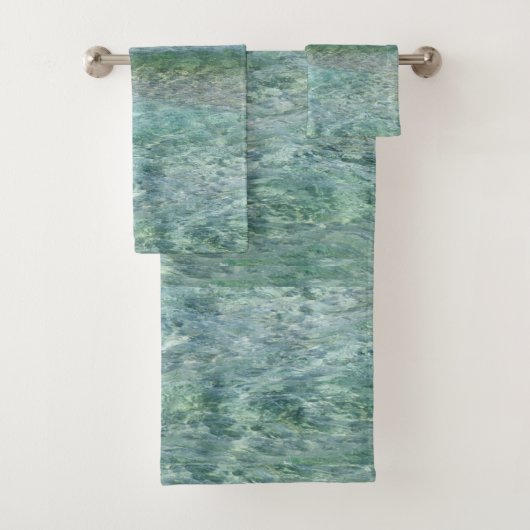 Beach Ocean Calm Waves Handtuchhandtuch Set (Insitu)