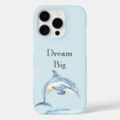 Beach Ocean Dolphin Case-Mate iPhone Hülle (Rückseite)