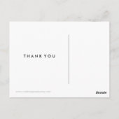 Beach Ocean Honu Turtles Vielen Dank Postkarte (Rückseite)