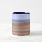 Beach Ocean Layers Motion Art Tasse (Zentrum)