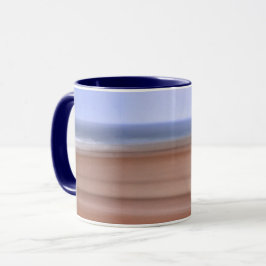 Beach Ocean Layers Motion Art Tasse