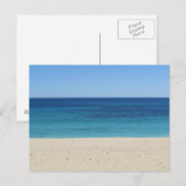 Beach Ocean Layers Postkarte (Vorne/Hinten)