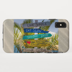 Beach Ocean Live Simple Inspiration Motivierend Case-Mate iPhone Hülle