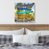 Beach Ocean Live Simple Inspiration Motivierend Leinwanddruck (Insitu (Schlafzimmer))
