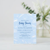 Beach Ocean Muscheln Kinderdusche Postkarte (Stehend Vorderseite)