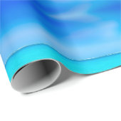 Beach Ocean Pool Blue Aqua Personal Geschenkpapier (Rolleneckpunkt)