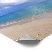 Beach Ocean Sea Foto 200 Poster (Ecke)