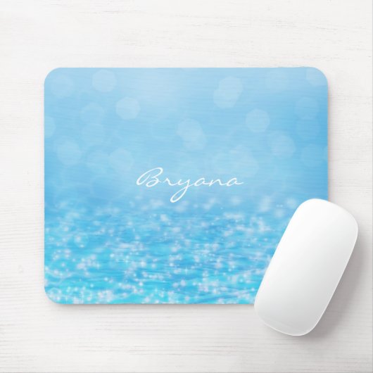 Beach Ocean Sparkling Water Sea Mouse Pad Mousepad (Mit Mouse)