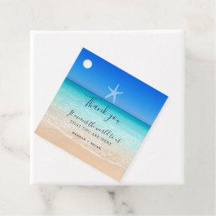 Beach Ocean Starfish Vielen Dank Geschenkanhänger