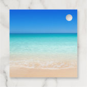 Beach Ocean Starfish Vielen Dank Geschenkanhänger (Rückseite)