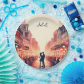 Beach Ocean Summer New Orleans Brautparty Pappteller (Party)