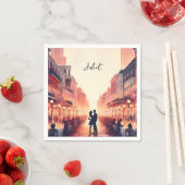 Beach Ocean Summer New Orleans Brautparty Serviette (Beispiel)