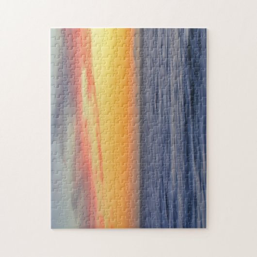 Beach Ocean Sunset Art Puzzle (Vertikal)
