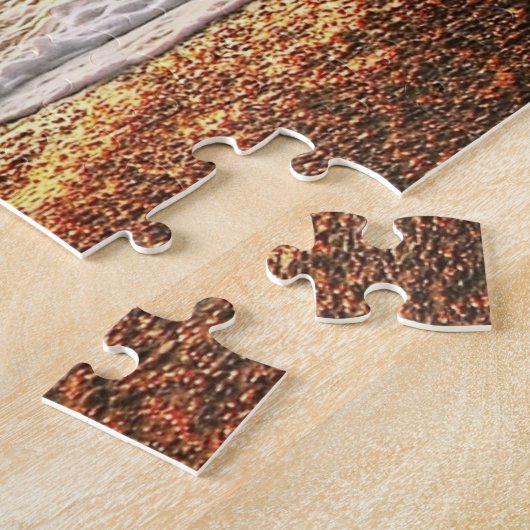 Beach Ocean Sunset Foto Puzzle (Seite)