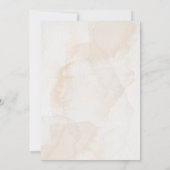 Beach Ocean Tropical Summer Birthday Einladung (Rückseite)