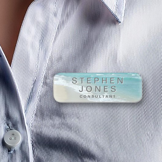 Beach Ocean View Real Anwesen Agent Ferienort Namensschild