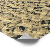 Beach Ocean Waterscape Poster (Ecke)