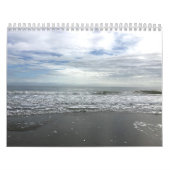Beach Ocean Waves Coole Landschaftswasser Foto Kalender (Titelbild)