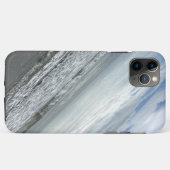 Beach Ocean Waves Water Sky Blue White Gray Foto Case-Mate iPhone Hülle (Rückseite (Horizontal))