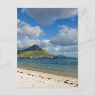 Beach of Cop in Flac Overlooking Tama Tourelle Postkarte