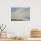 Beach Painting  Poster (Küche)