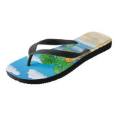 Beach Pair von Flip Flops Badesandalen (Schrägansicht)