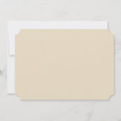 Beach Palm Tree Bird of Paradise Wedding Einladung (Rückseite)