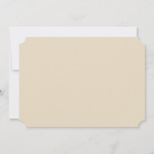 Beach Palm Tree Bird of Paradise Wedding Einladung (Rückseite)