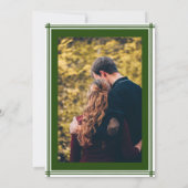 Beach Palm Tree Destination Tropical Save the Date Einladung (Rückseite)