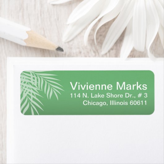 Beach Palm Tree Silhouette | Jade (Insitu)