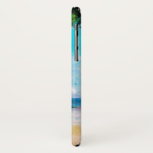 Beach Palm Trees iPhone X Fall Case-Mate iPhone Hülle (Hinten/Links)