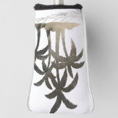 Beach Palm Trees Sunset Golf Headcover (Rotieren 90)