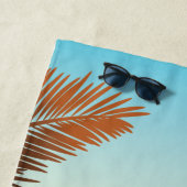 Beach Palms Sunset Strandtuch (Beispiel)