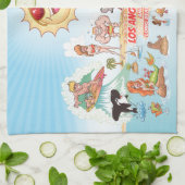 Beach Paradise California Küchentücher (Gefaltet)