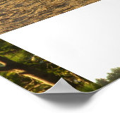 Beach Park Bench Poster (Ecke)