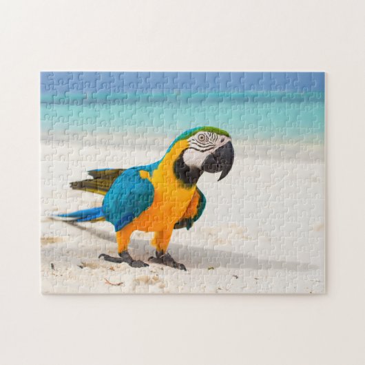 Beach Parrot Puzzle (Horizontal)
